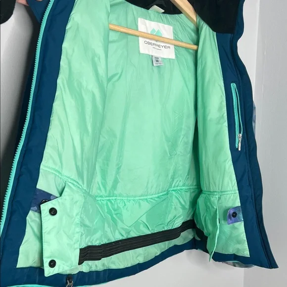 Obermeyer Tabor Ski Snow Jacket Girls size M (10-12) - Picture 8 of 16